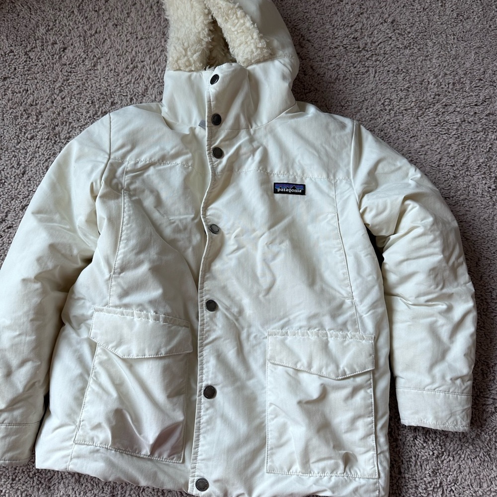 Patagonia Off-White Fleece Jacket